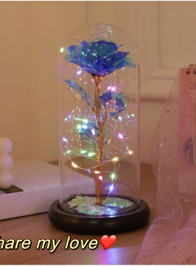 仿真浪漫玫瑰花永生花周年纪念