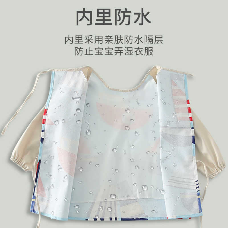 Painting waterproof coverall cotton and linen fabric