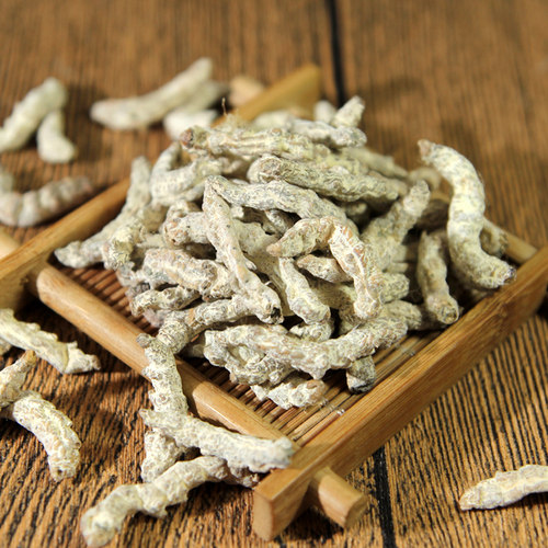 中药材 精选无硫 白僵蚕 提供磨粉 白僵蚕粉 天虫 僵虫 500克包邮 - 图2