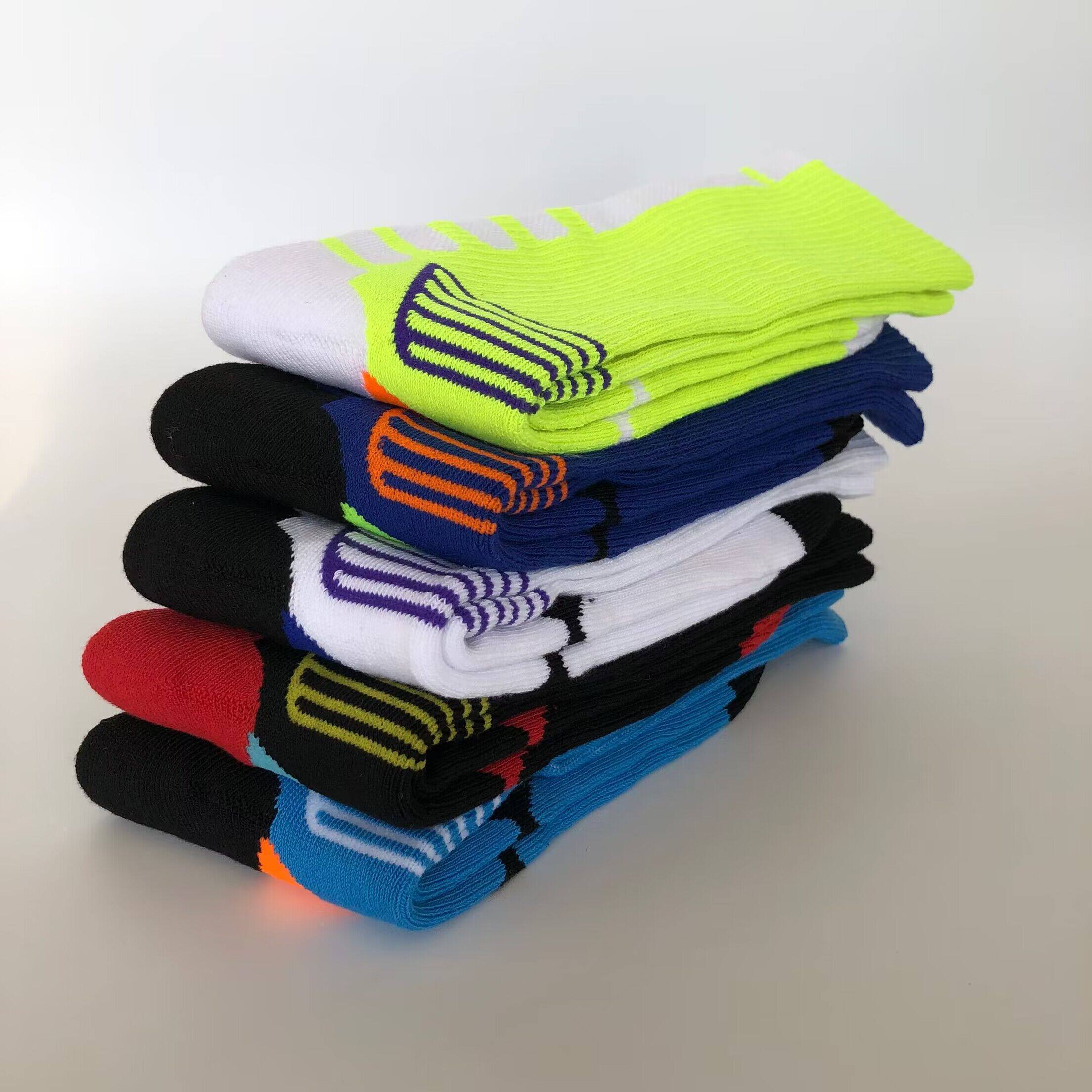 跨境男加厚篮球袜高筒精英袜吸汗透气长筒毛巾袜户外跑步运动袜子,淘宝优惠券,粉丝福利购,淘宝优惠卷