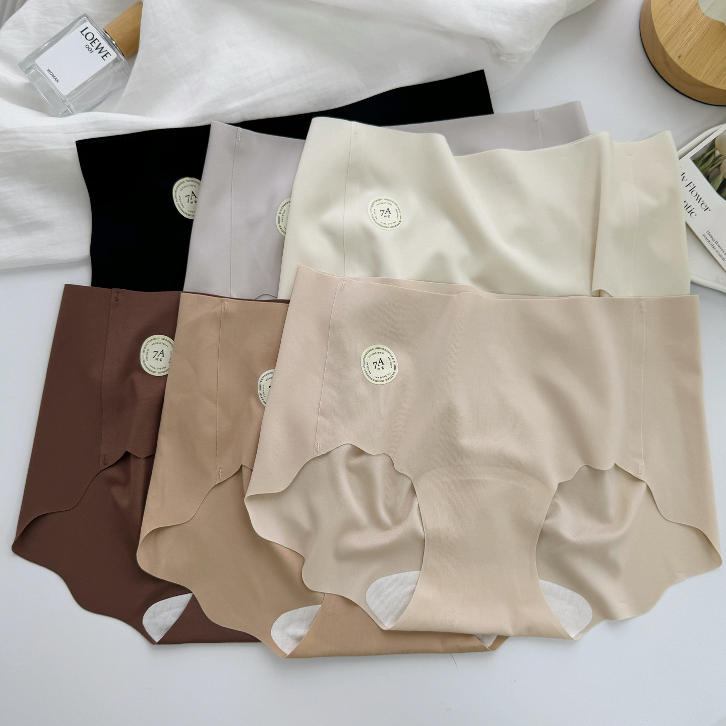 米图隐形粉底液内裤lulu全无痕7A级抑菌立体臀型不夹臀女士冰丝薄,淘宝优惠券,粉丝福利购,淘宝优惠卷