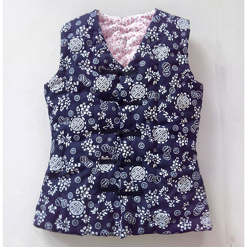 女手工棉马甲东北大花坎肩纯棉花棉背心外穿内穿保暖定做大码护肩,淘宝优惠券,粉丝福利购,淘宝优惠卷