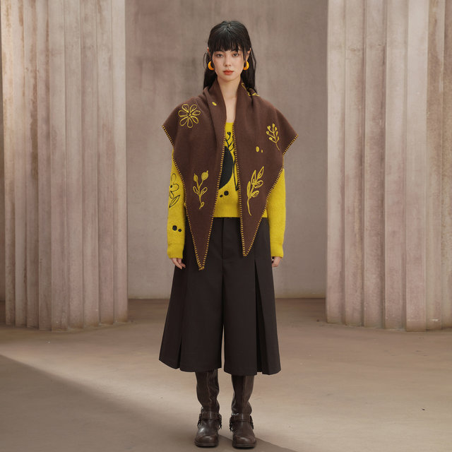 Kamo Original 2025 Winter New Product Warm Scarf