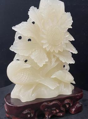 美玉轩阁玉中式客厅摆件