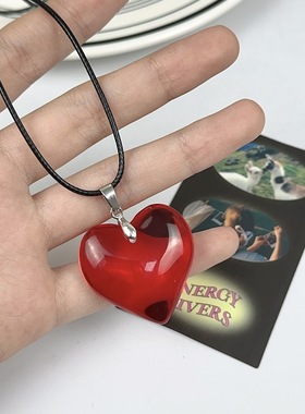 Coreland千禧风y2k心形项链