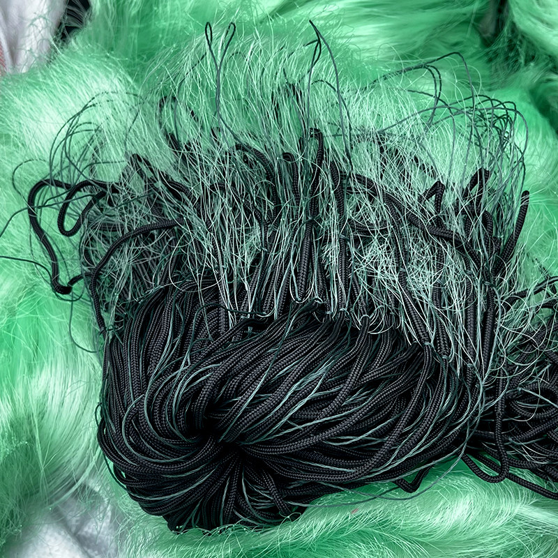 绿丝加重绳包坠三层渔网粘网丝网沉网捕鱼网挂网鲫鱼鲤鱼网100米,淘宝优惠券,粉丝福利购,淘宝优惠卷