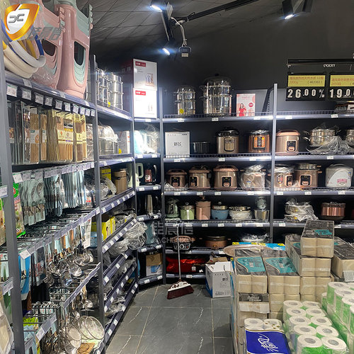 佳晨信大型商场超市专用超市货架展示架多层连锁商超重型粮油定制 - 图1