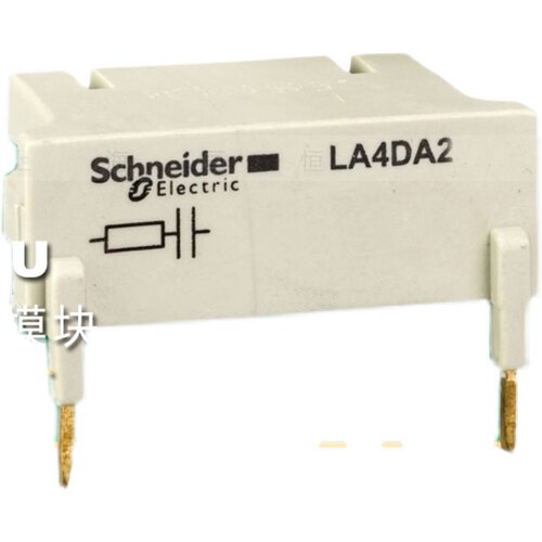 进口施耐德接触器抑流浪涌吸收RC阻容模块LA4DA2U 适用LC1D40-D95 - 图0