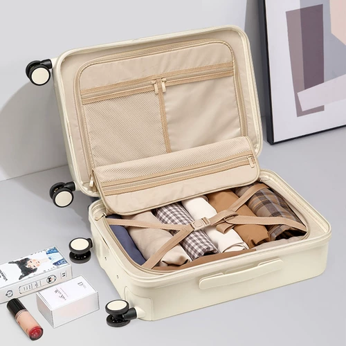 Белый высококачественный универсальный чемодан, 20 дюймов, 22 дюймов