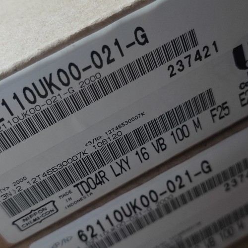 10个全新原装进口黑金刚lxy蓝袍 16v100uf 6.3x5功放电源电解电容 - 图0