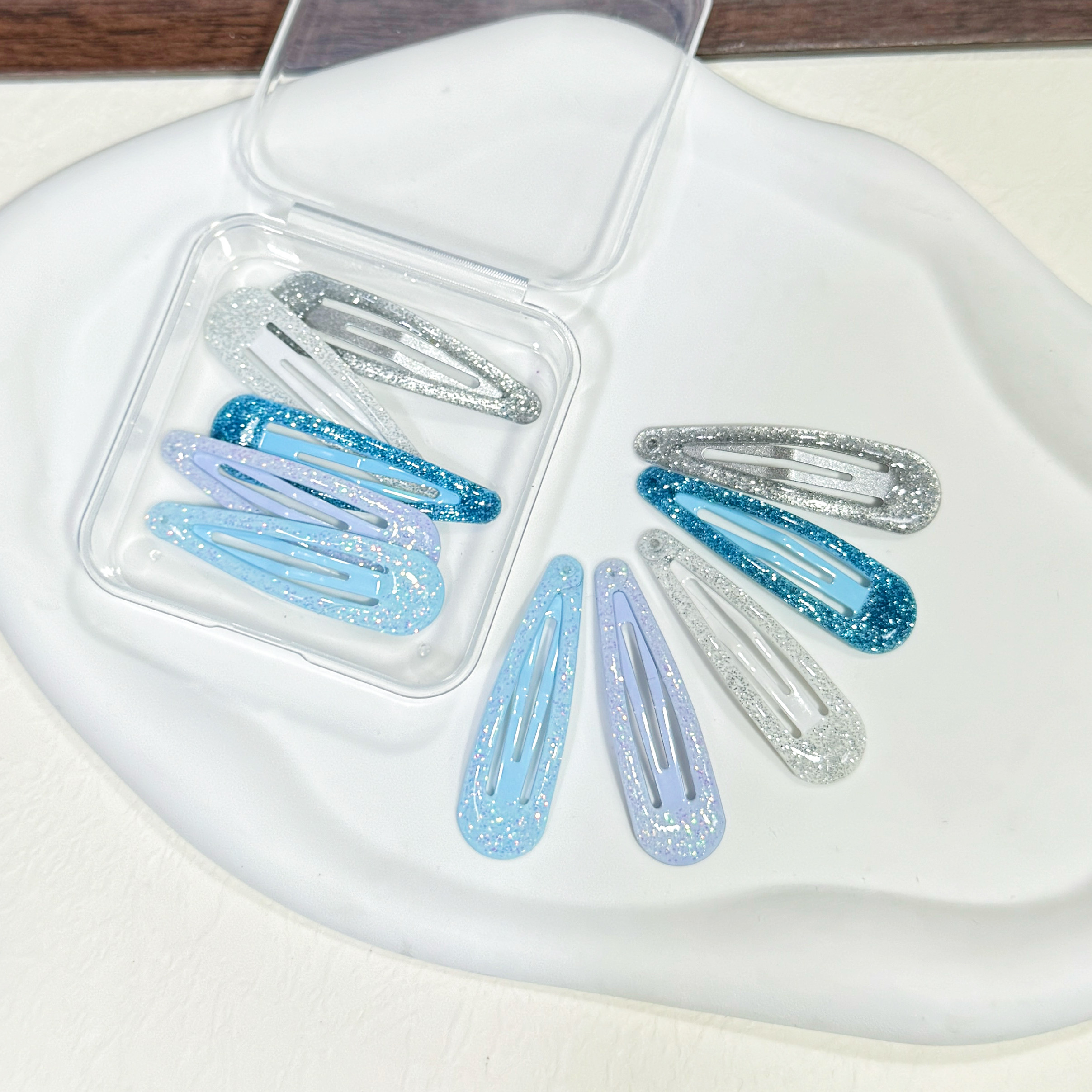 儿童女童发卡滴油闪粉亮片亮晶晶公主头饰发饰bb夹碎发夹水滴夹子,淘宝优惠券,粉丝福利购,淘宝优惠卷