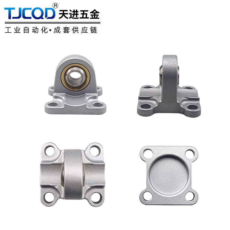 DSBC单耳DNC气缸安装附件SNC-32/50/63/80/100双耳环SNCS鱼眼底座_虎窝淘