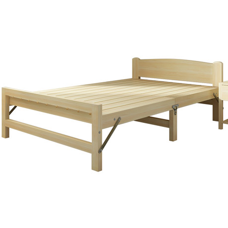 wooden cot single