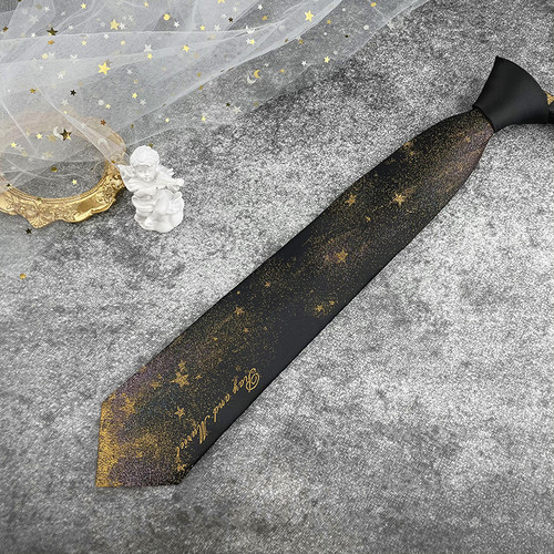 【心脏地震】藏星 领带jk原创制服手打女dk领带男小物 - 图2