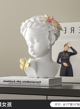 轻奢高档电视柜壁龛摆件现代简约家里客厅酒柜办公室柜艺术装饰品