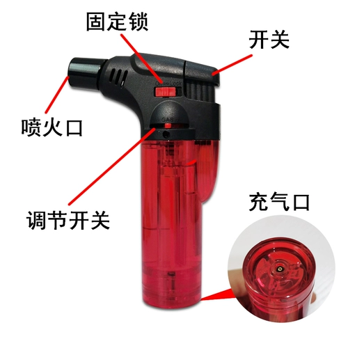 Ветрозащитный более легкий надувный воспламенение сигарная орнамент мокса может надувное сварное пистолет.