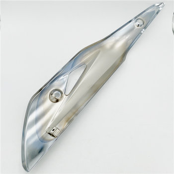 ເຫມາະສໍາລັບ Suzuki GA Hanjun GR150 muffler anti-scalding plate QS150-56789 exhaust pipe heat shield outer shield