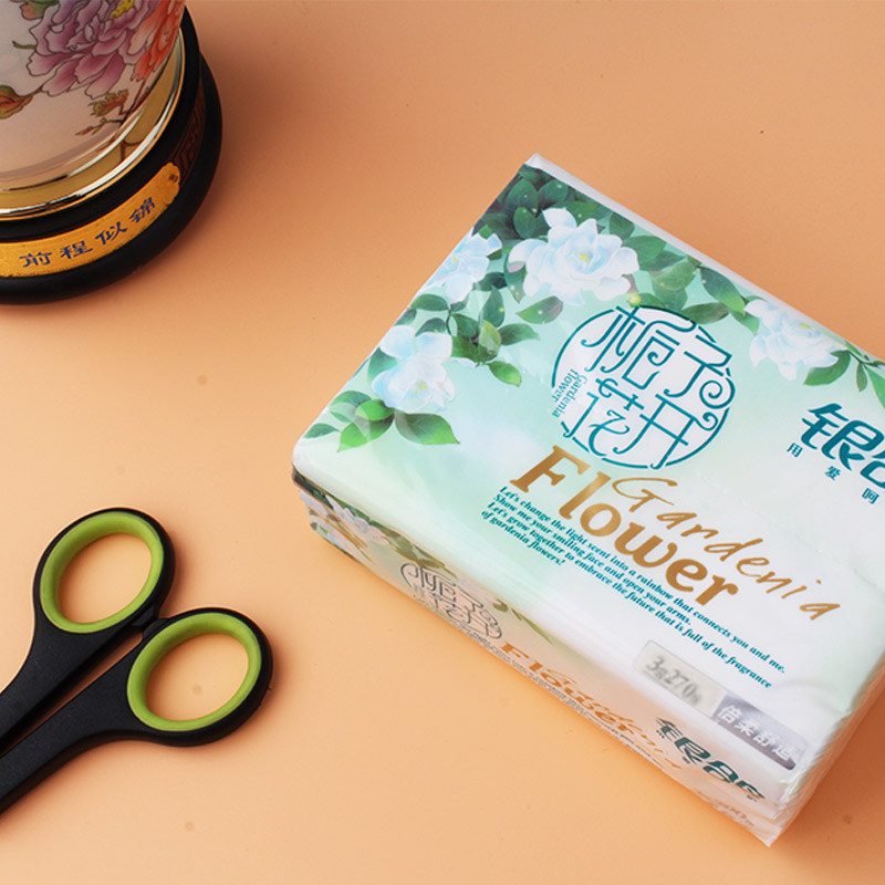 银鸽原生木浆抽取式家用无香24面纸 银鸽嘉惠抽纸