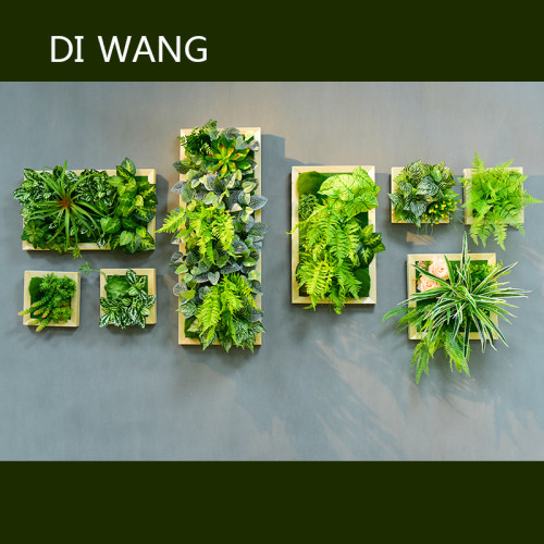仿真植物壁挂绿植创意家居墙面墙上装饰品挂件客厅背景墙相框壁饰 - 图2