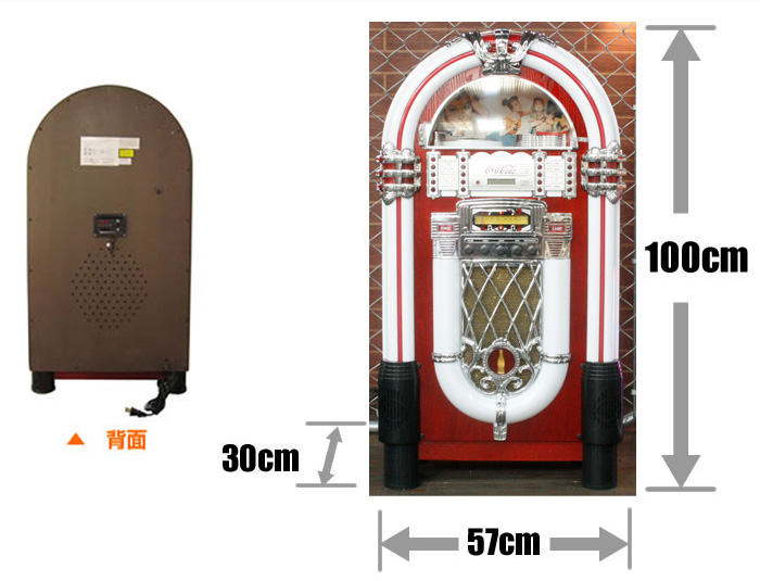 可口可乐定制版点唱机美国复古美式Jukebox Coca-cola限量LED灯光 - 图2