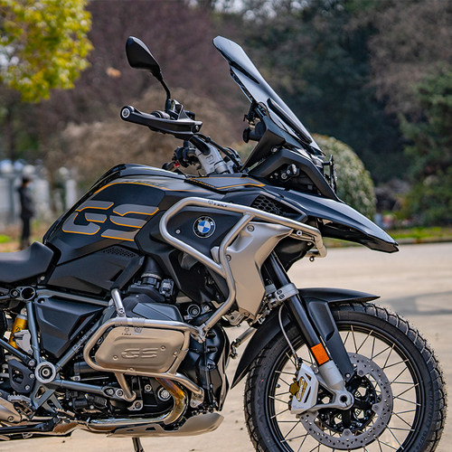 S-WOLF适用于宝马水鸟BMWR1250GS保险杠护杠加强杠改装缸头保 - 图3