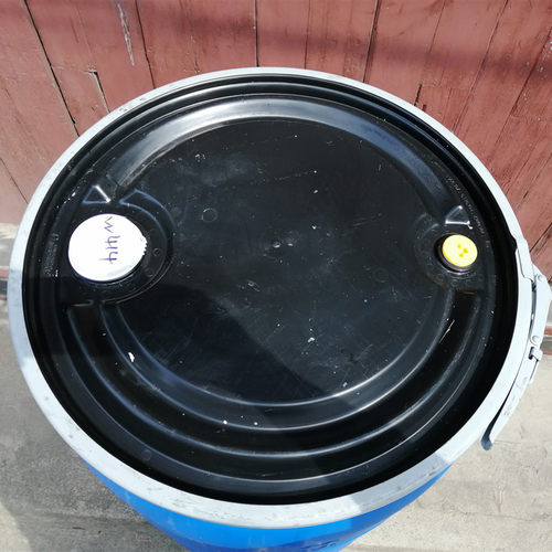 泔水桶二手200升塑料桶水桶洗车桶化工桶胶桶开口桶铁箍圆桶双环 - 图1