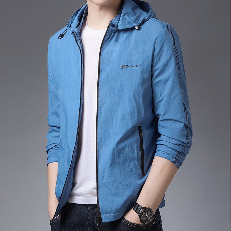 夏装中青年男士防晒衣服轻薄男夹克 帕努奇夹克