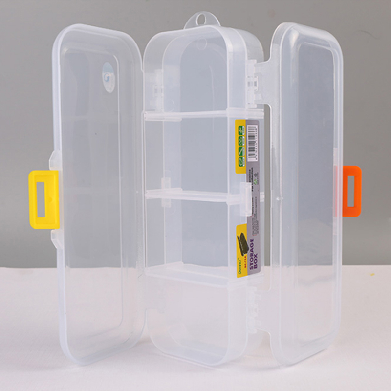 素描铅笔收纳盒美术生专用抖音同款网红双层多功能学生大容量透明收纳盒简约文具盒 - 图1