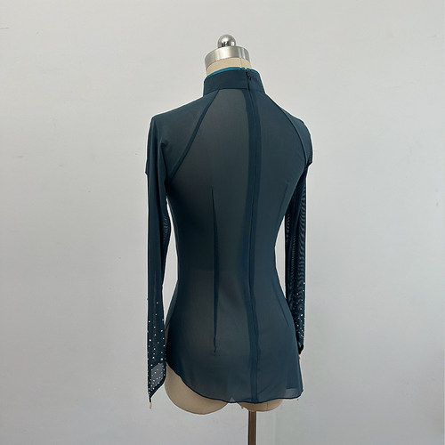 舞依艺库古典舞蹈身韵纱衣女胶州东北秧歌民间舞练功服加钻可定制 - 图1