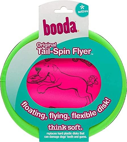 Booda 3 Pack of Tail-Spin Flyer Dog Toys  7-Inch - 图1