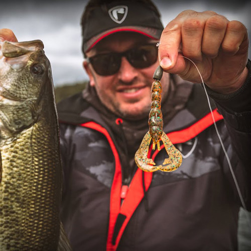 虾型软饵 3寸 美国Strike King Baby Craw JIG拖尾德州障碍 - 图3