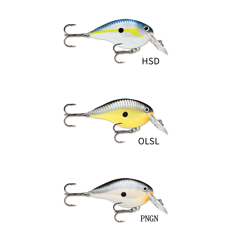 Rapala 乐伯乐DT04 追命Crankbait 浅层胖子远投路亚假饵 - 图1