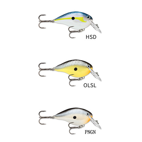 浅层中层胖子 1.8米 Rapala 乐伯乐DT06追命Crank 木头路亚假饵 - 图2