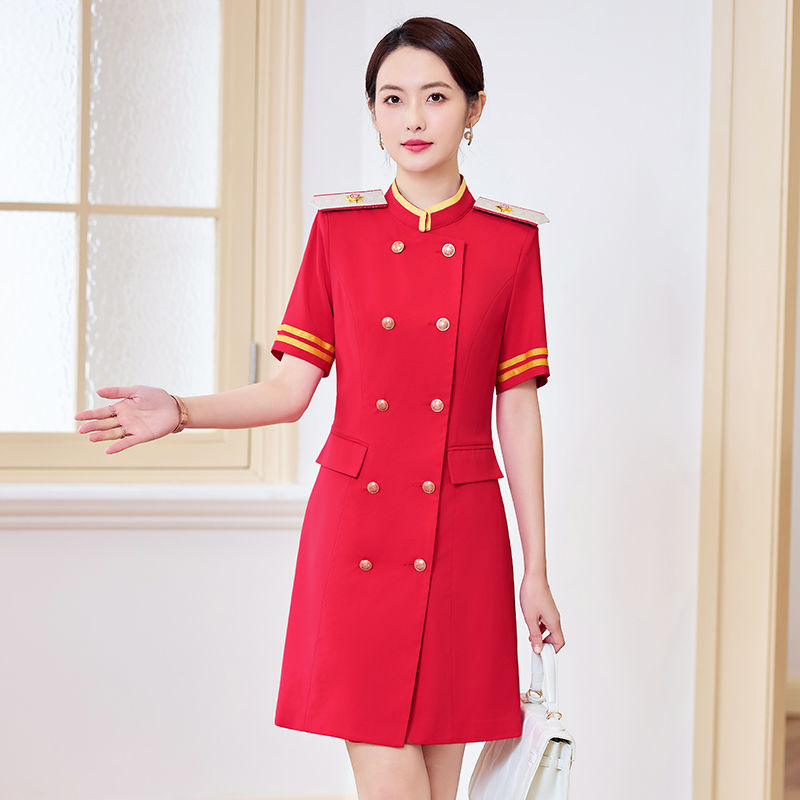 军鼓服装套装女款秋冬季锣鼓管乐队打鼓军装喜事文工团演出服 - 图0