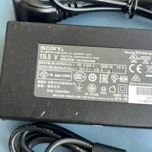 二手原装索尼19.5V4.35A 4.36A液晶电视机电源适配器充电器ACDP - 图0