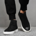 Giày bốt nam Chelsea Giày bốt nam Giày bốt cotton thông thường - Giày ống giày boot nam chính hãng Giày ống