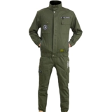 Осенний эластичный хлопковый износостойкий камуфляжный дорожный комбинезон для отдыха, защита от ожогов