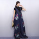 Butterfly heavy industry embroidered jumpsuit denim ເປັນຄົນອັບເດດ: ແລະ slimming