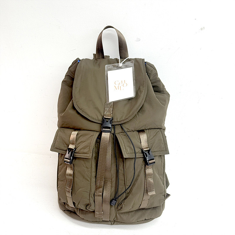 Sister Gao's Camilon green double-back Korean version large-capacity water-repellent sports style backpack for men and women mountaineering bag quilted embroidered bag