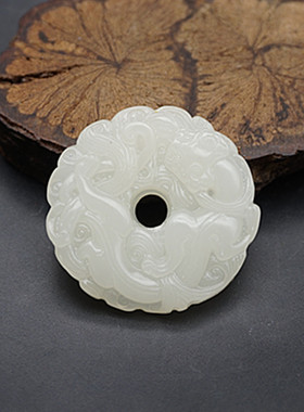 仿白玉色仿碧玉色仿古雕刻