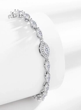 跨境直播轻奢锆石手链女ins高级感抽拉式手串气质个性潮手饰批发