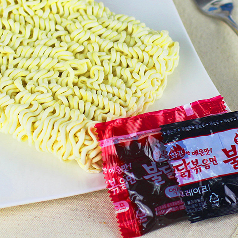 韩国进口食品三养超辣火鸡面芝士奶油味拌面速食方便面泡面炸酱面