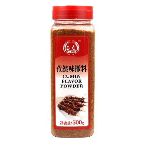 玉友孜然撒料粉500g炸鸡排裹粉撒料椒盐孜然粉烤肉烧烤调料 - 图3