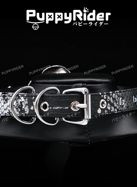 PUPPYRIDER哥特玫瑰项圈女
