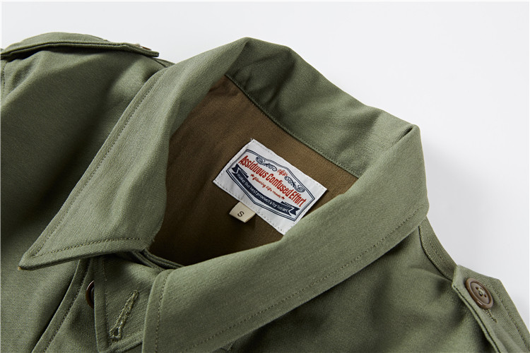 浮生出品】重磅m43野战风衣四季修身休闲m1943