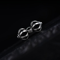 S925 pure silver pure hand made with nine strands of diamond pestle old hand string back cloud ancient and simple accessories accessories