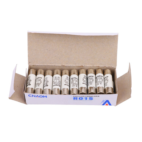 RT18-32陶瓷保险丝管10*38熔断丝5a6a10a20a保险管R015熔断器熔芯 - 图1