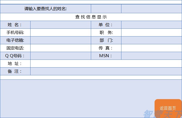 通讯录管理套表电商粉丝客户名单跟进员工档案查询人脉经营模板 - 图1