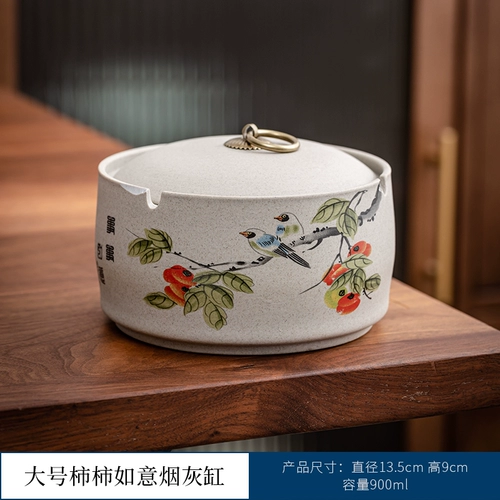 Грубая керамическая серая цилиндра мода Домашняя гостиная с ветрозащитным размером личности керамическая лапша цилиндра против