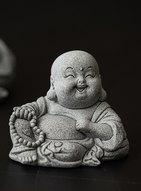 恬静生活青砂石装饰摆件